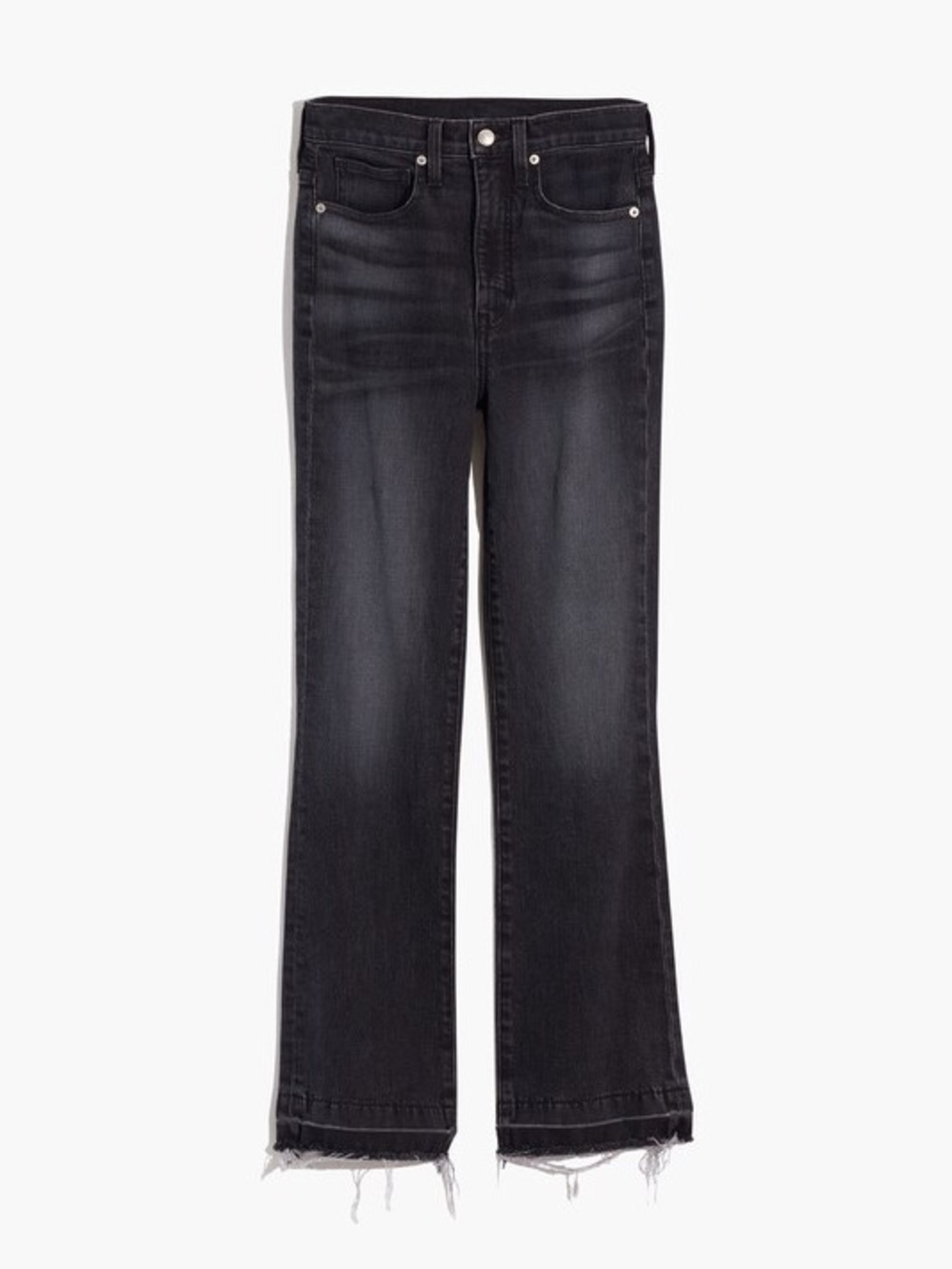 Madewell- Rivet & Thread - Cali Demi-Boot Jeans in Kagin Wash